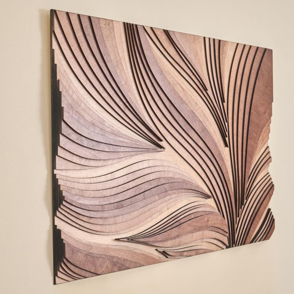3D Parametric Wood Acoustic Wall Panel