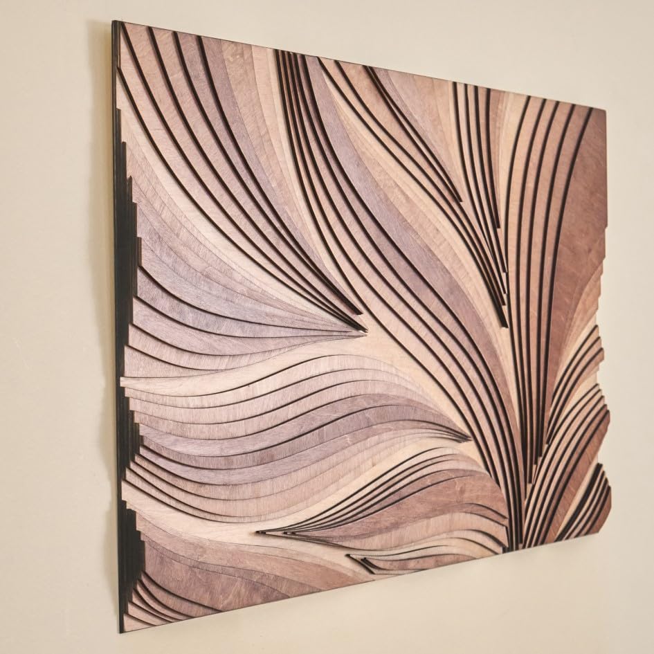 3D Parametric Wood Acoustic Wall Panel
