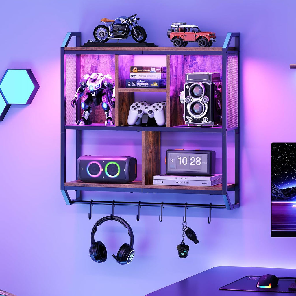 28.7" LED Gaming Floating Shelf BF70DBJ01