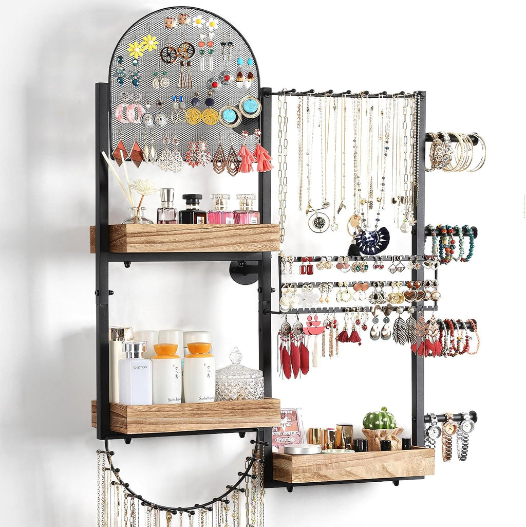Wall Mount Jewelry Organizer
