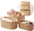 3 Pack Natural Paper Rope Storage Baskets