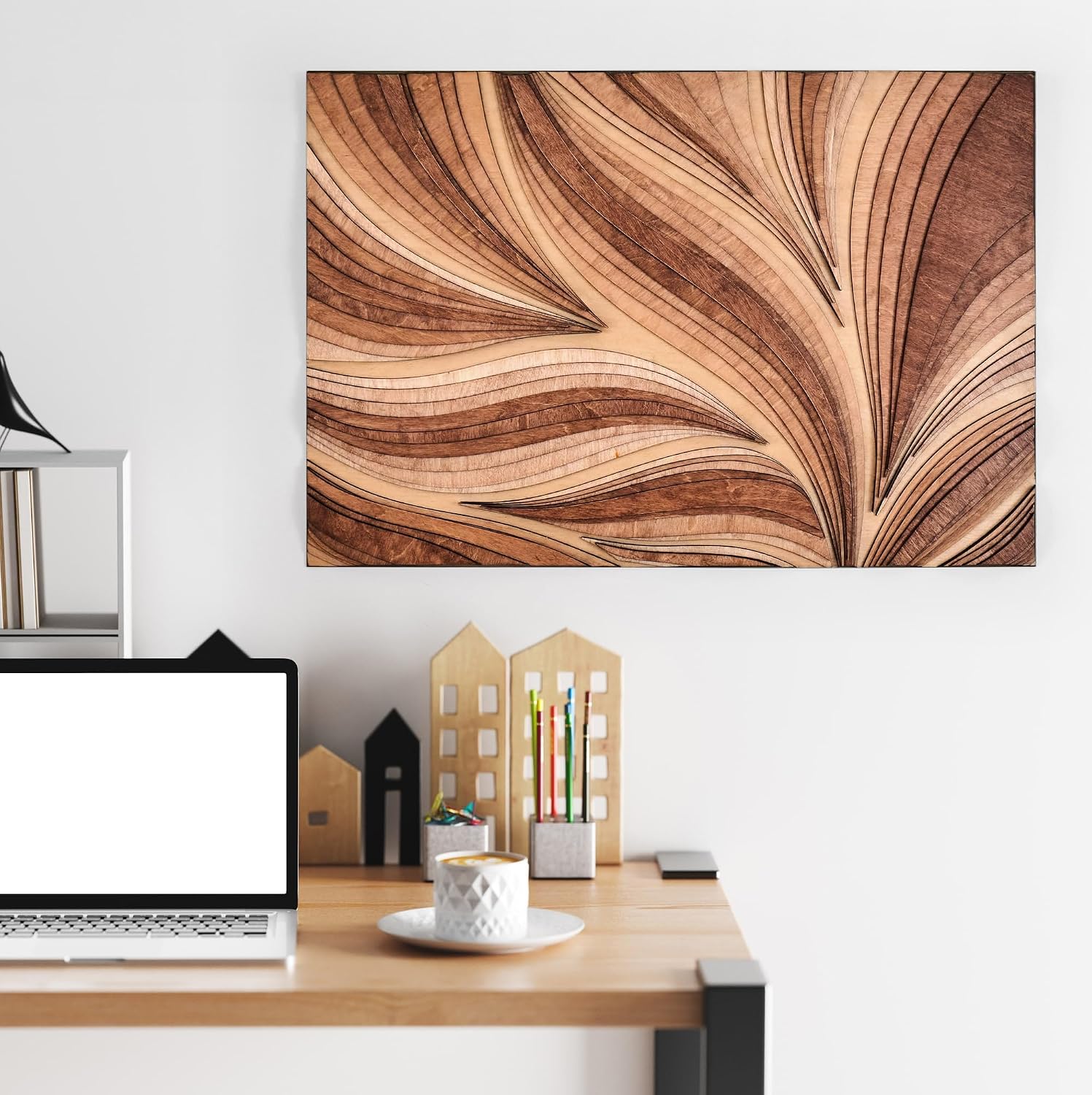 3D Parametric Wood Acoustic Wall Panel