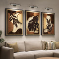 3D Wood Botanical Framed Wall Art