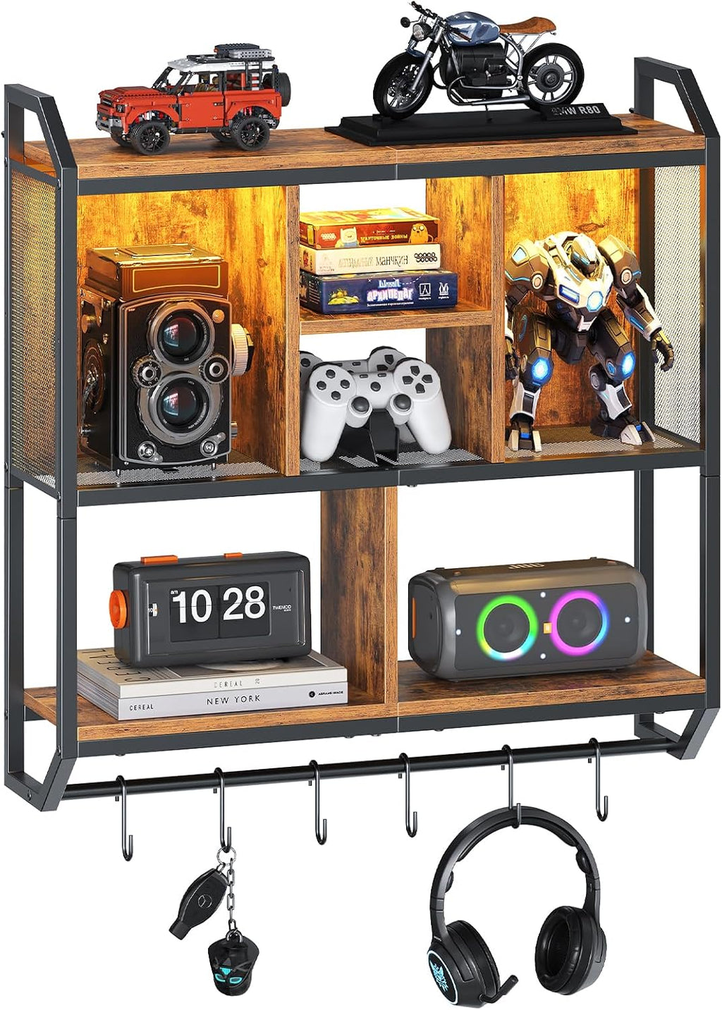 28.7" LED Gaming Floating Shelf BF70DBJ01