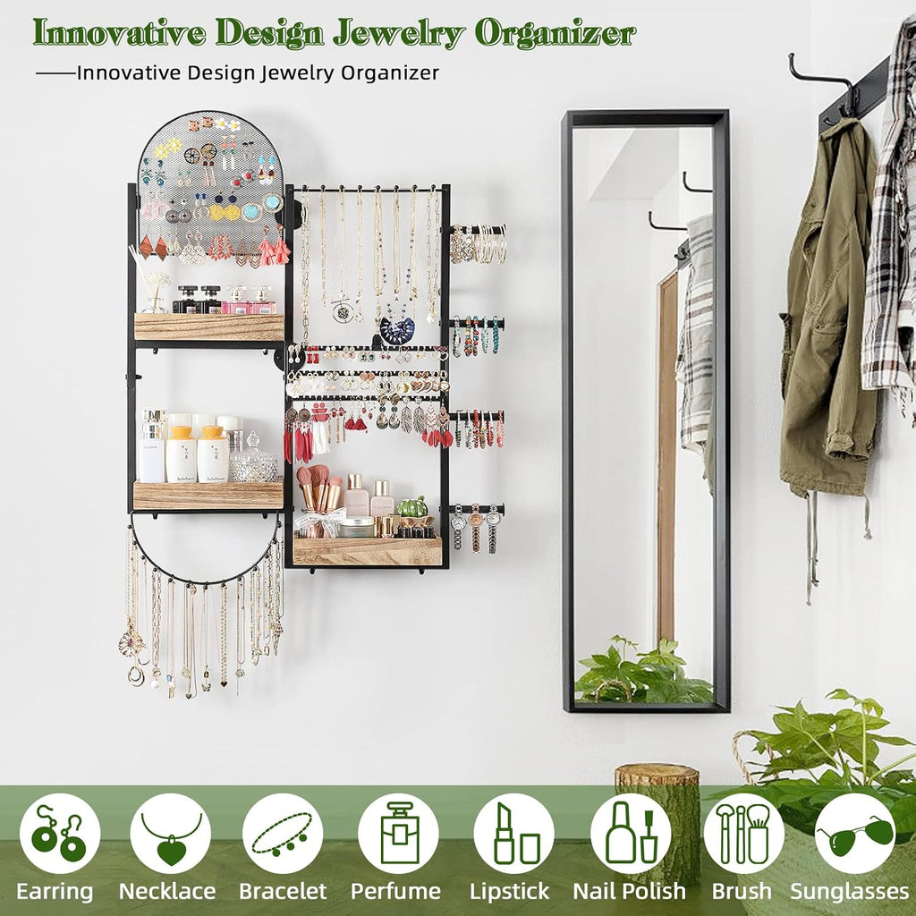 Wall Mount Jewelry Organizer